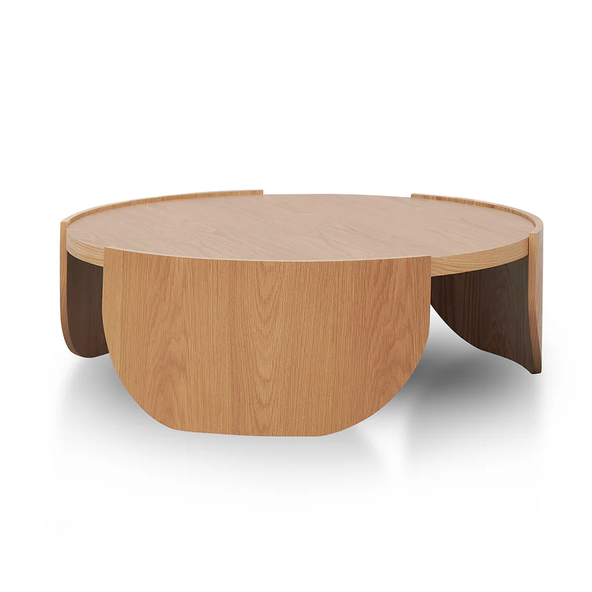 CCF8311 - CN 1.1m Round Coffee Table - Natural